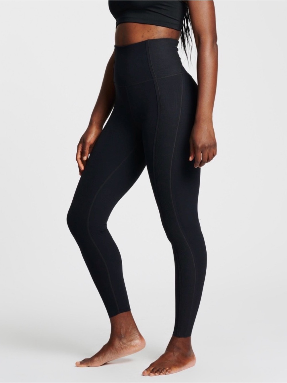Nike Yoga Luxe Drifit Women’s Black Leggings - Picture 2 of 15